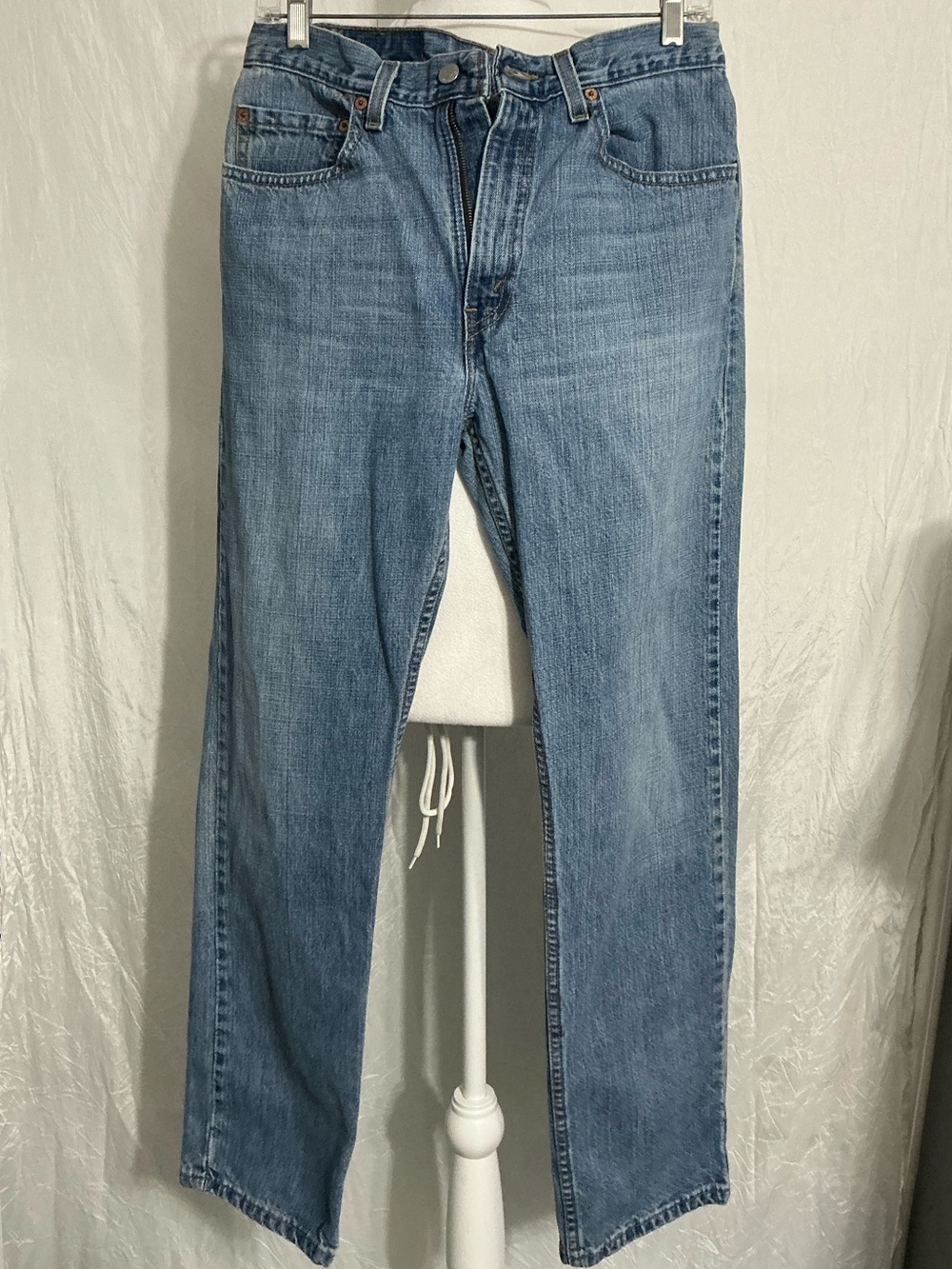 Levi's 505 Light Blue Straight Jeans
